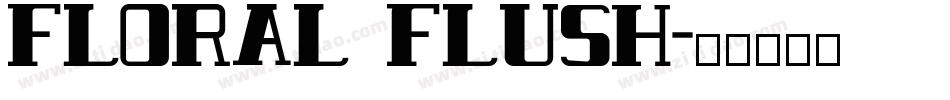 Floral Flush字体转换